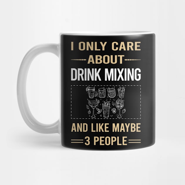 Funny 3 People Drink Mixing Mixologist Mixology Cocktail Bartending Bartender by symptomovertake